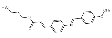 4-[(4-甲氧基苯亞甲基)氨基]肉桂酸正丁酯